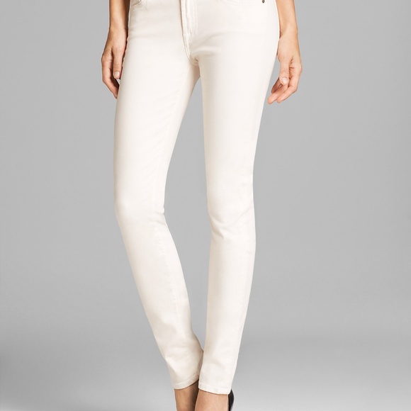 7 for All Mankind NWOT cream floral jeans - Picture 1 of 9